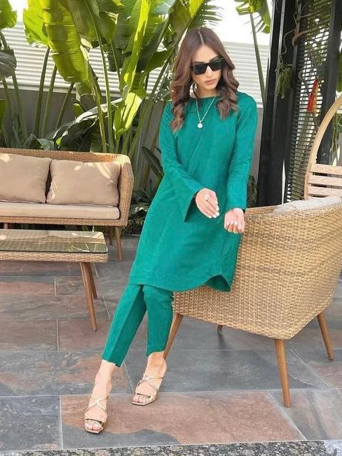 Emerald Green Power Co-Ord Set