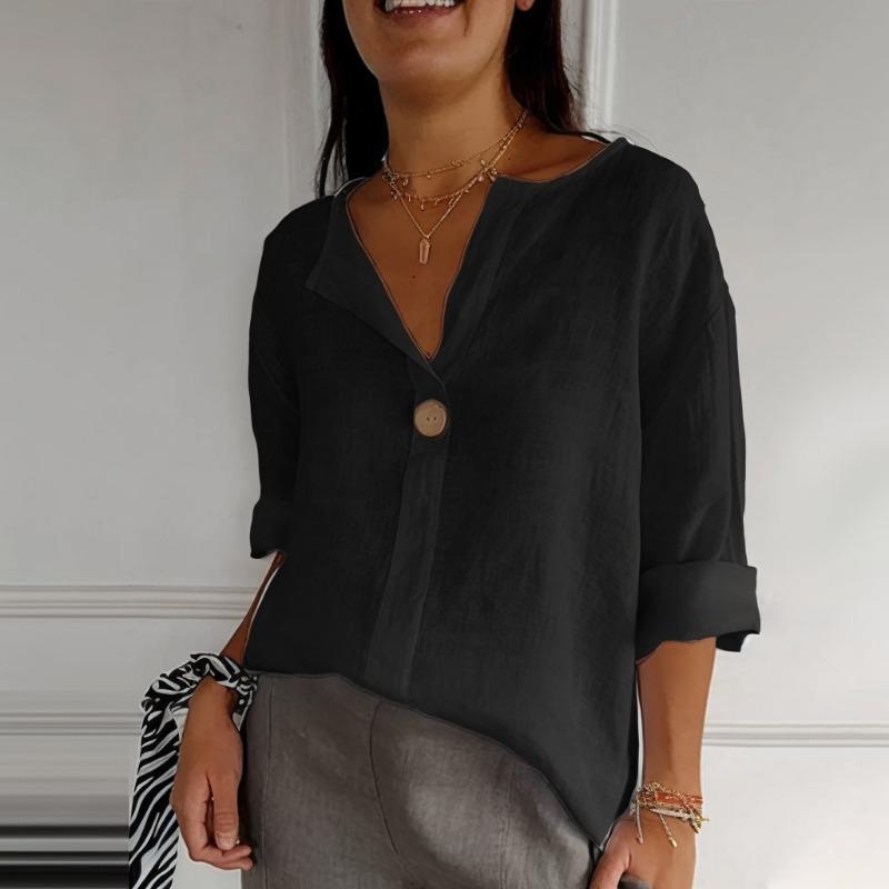 Women Cotton Linen Top