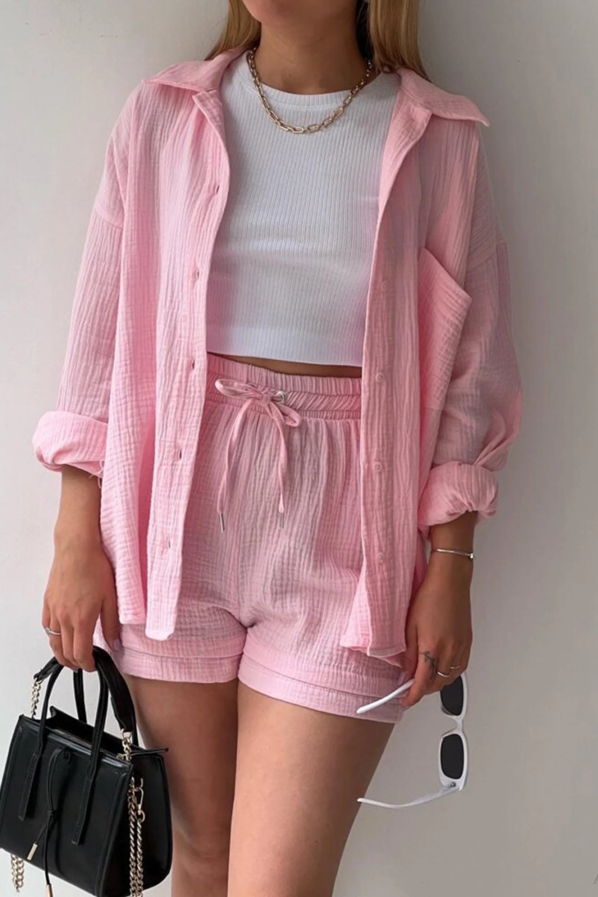 Women’s Cotton Two-Piece Set