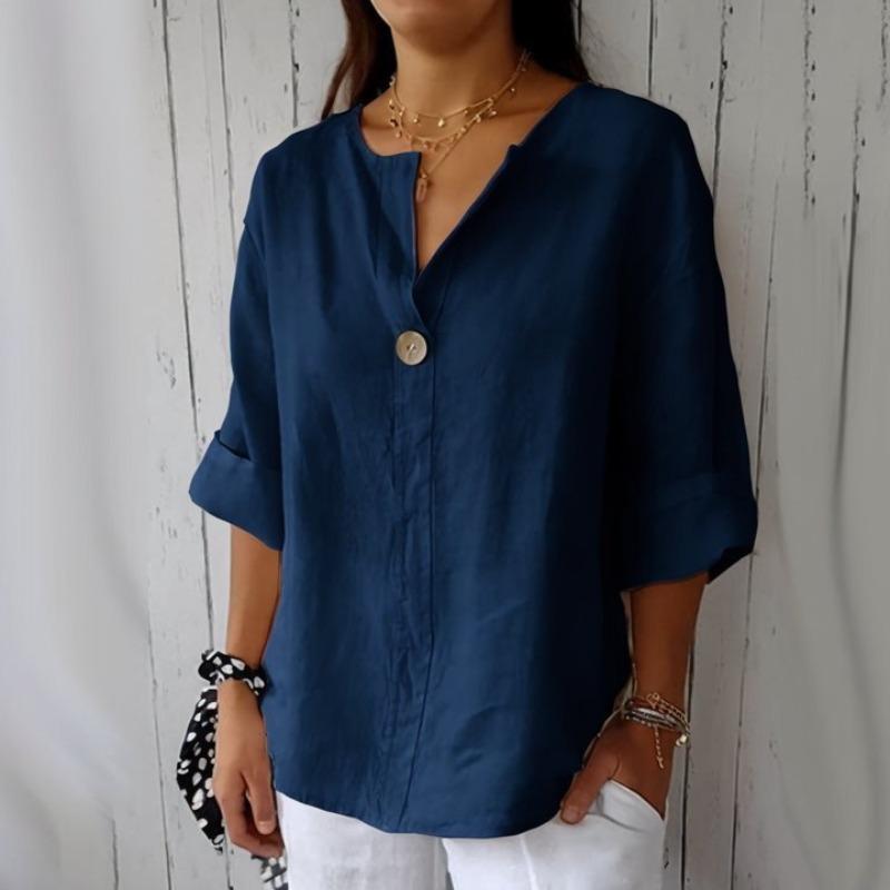 Women Cotton Linen Top