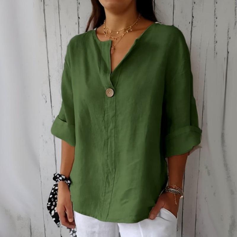 Women Cotton Linen Top