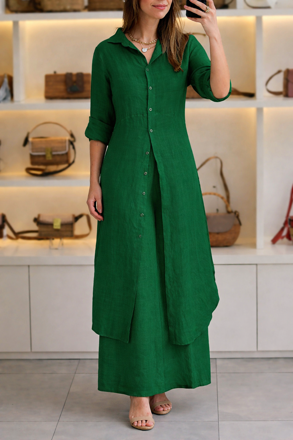 Women Casual Long Solid Co-Ord Set Richy Looks Women Casual Long Solid Co-Ord Set Richy Looks