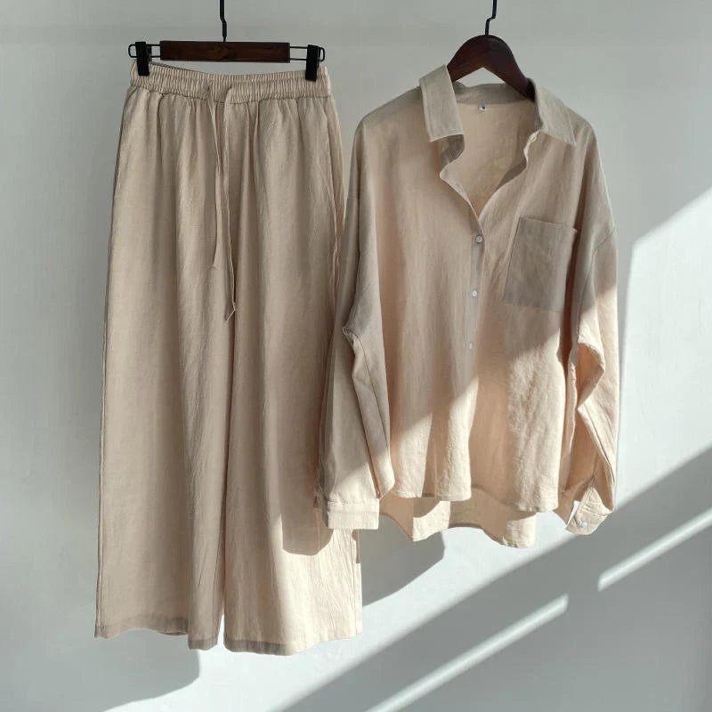 Women’s Cotton Two-Piece Set
