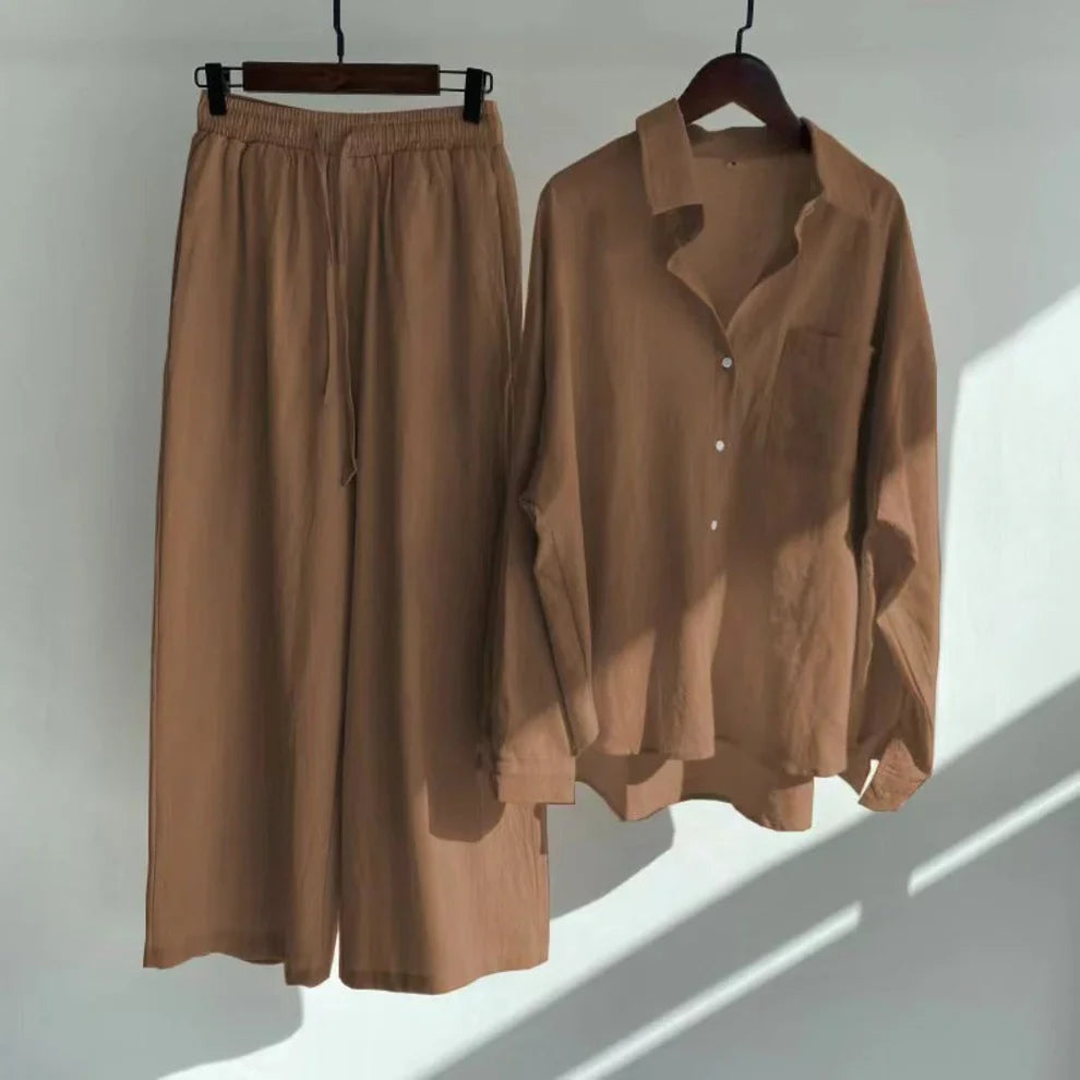 Women’s Cotton Two-Piece Set