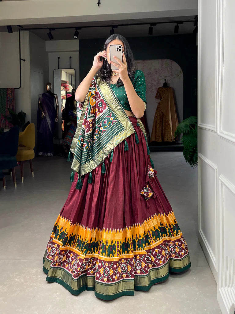 Digital print lehenga choli sales