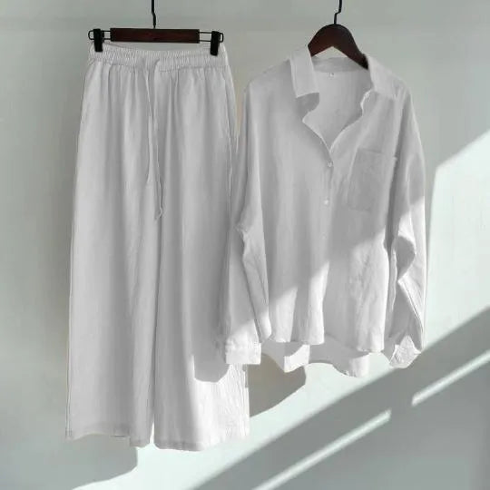 Women’s Cotton Two-Piece Set