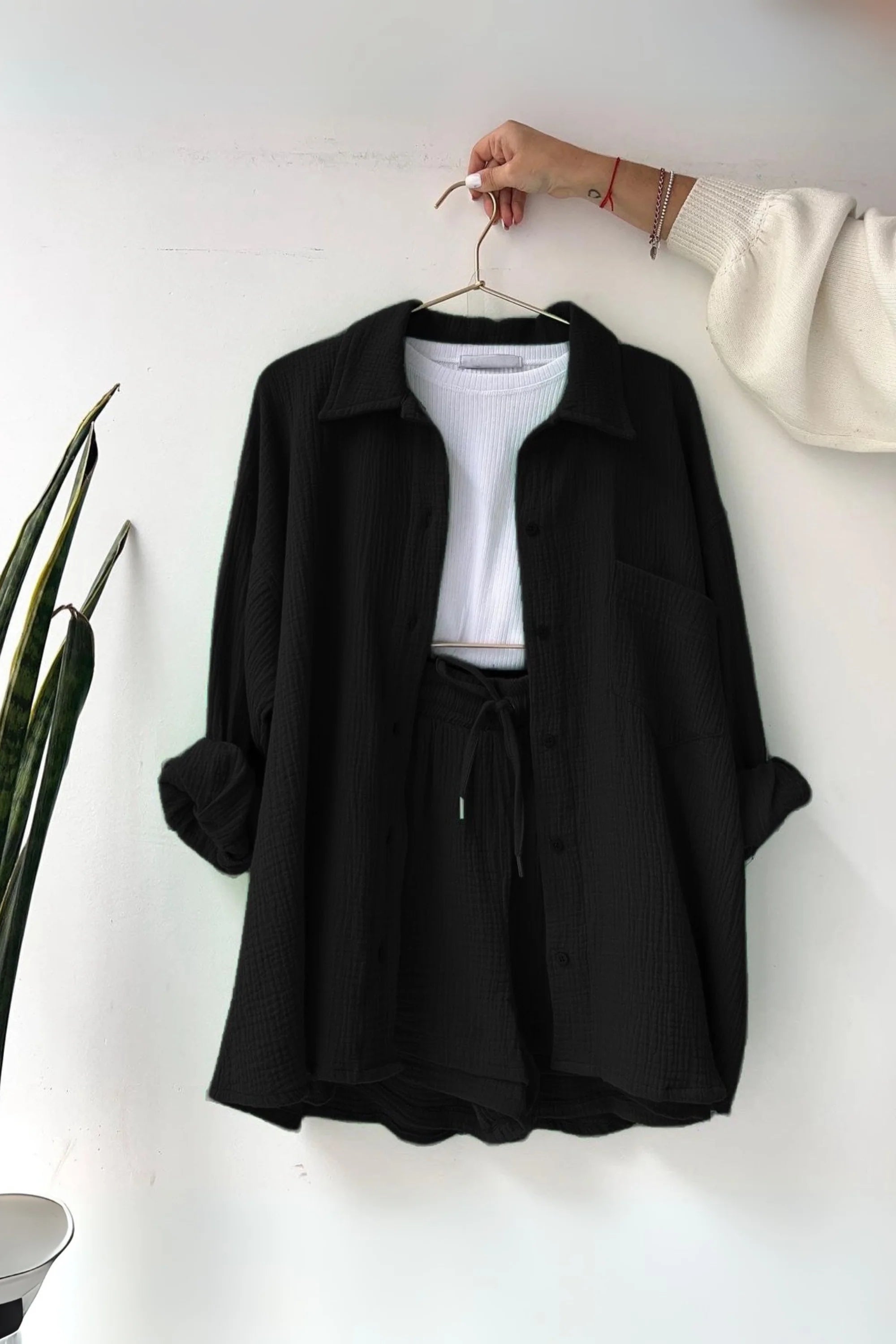 Women’s Cotton Two-Piece Set