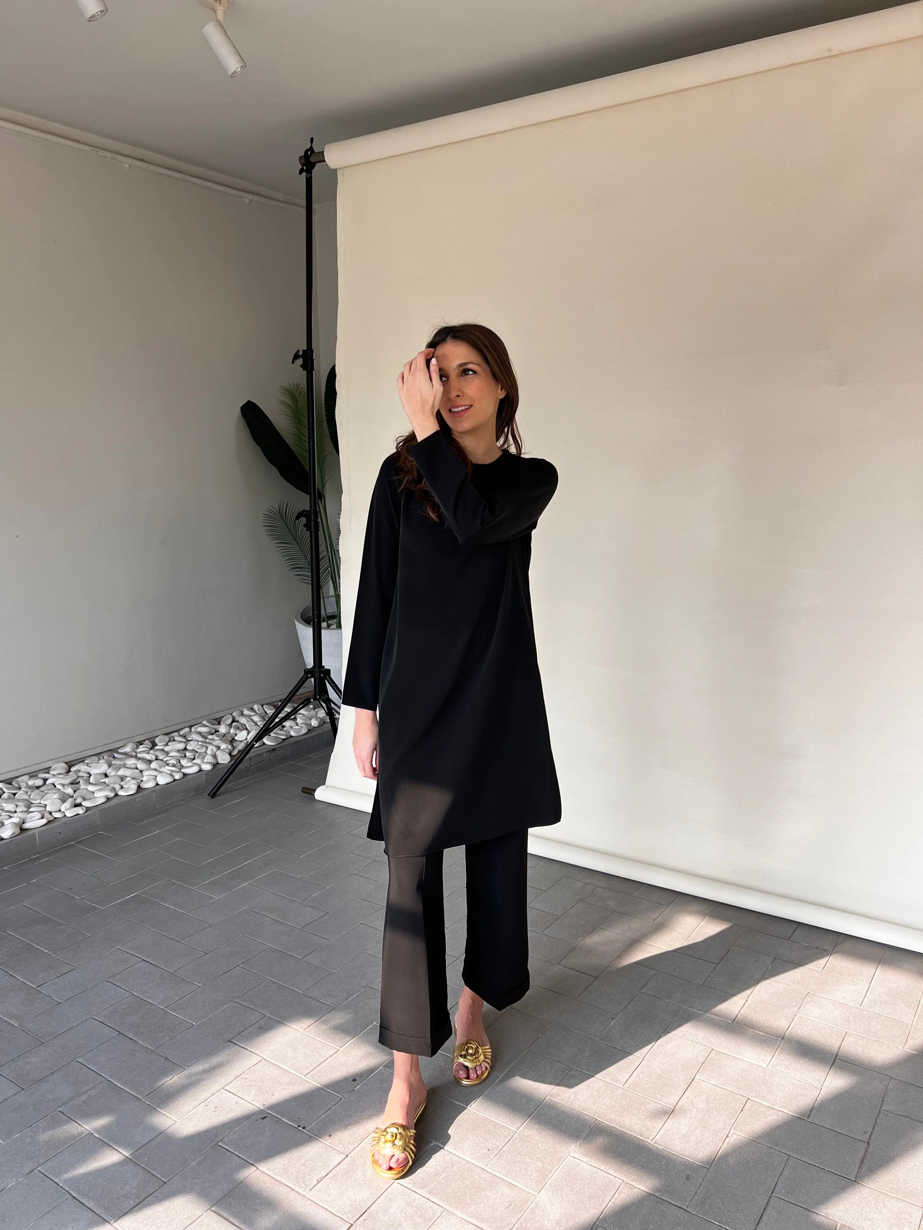 Black G Co-Ord Set