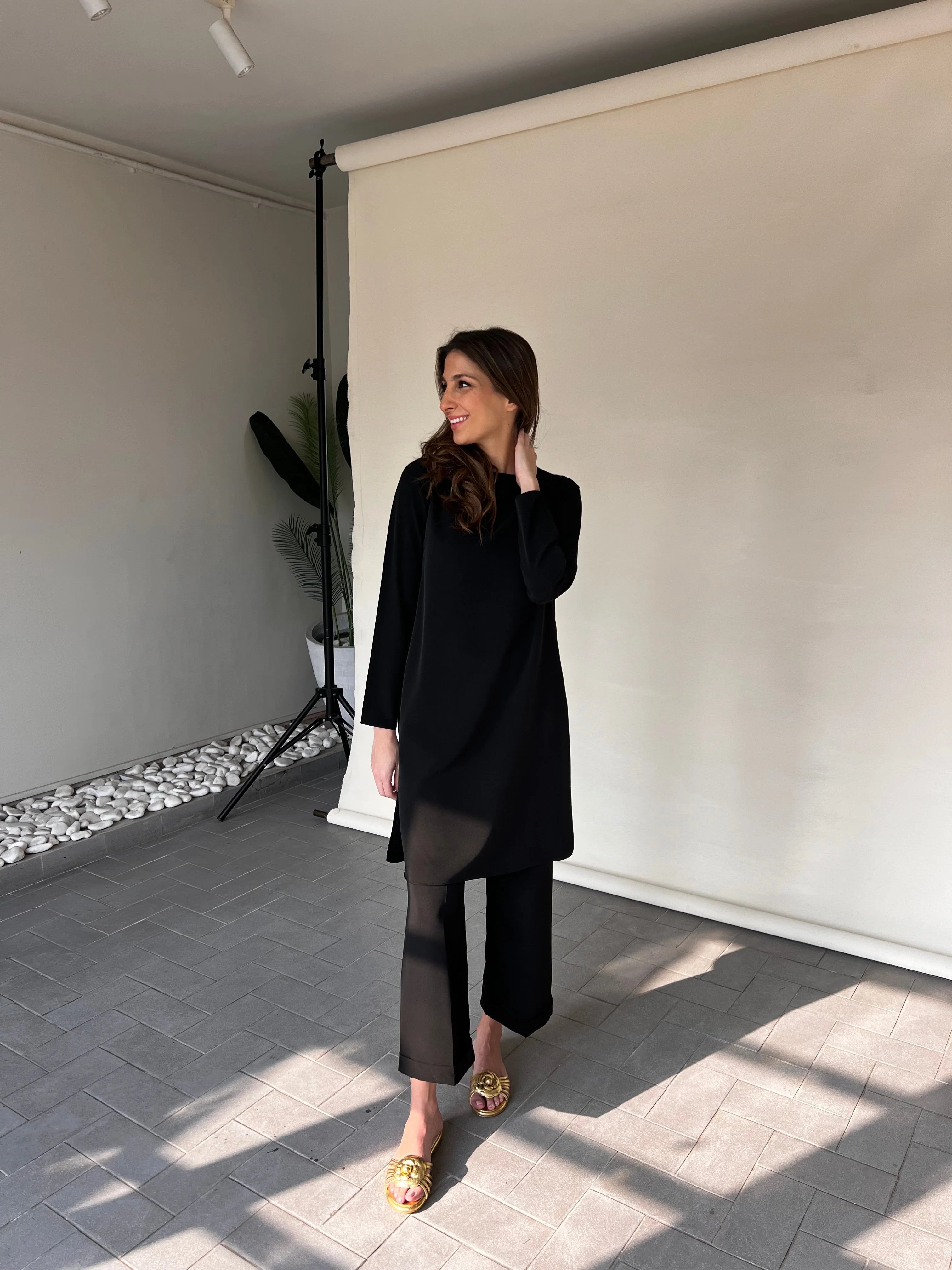 Black G Co-Ord Set