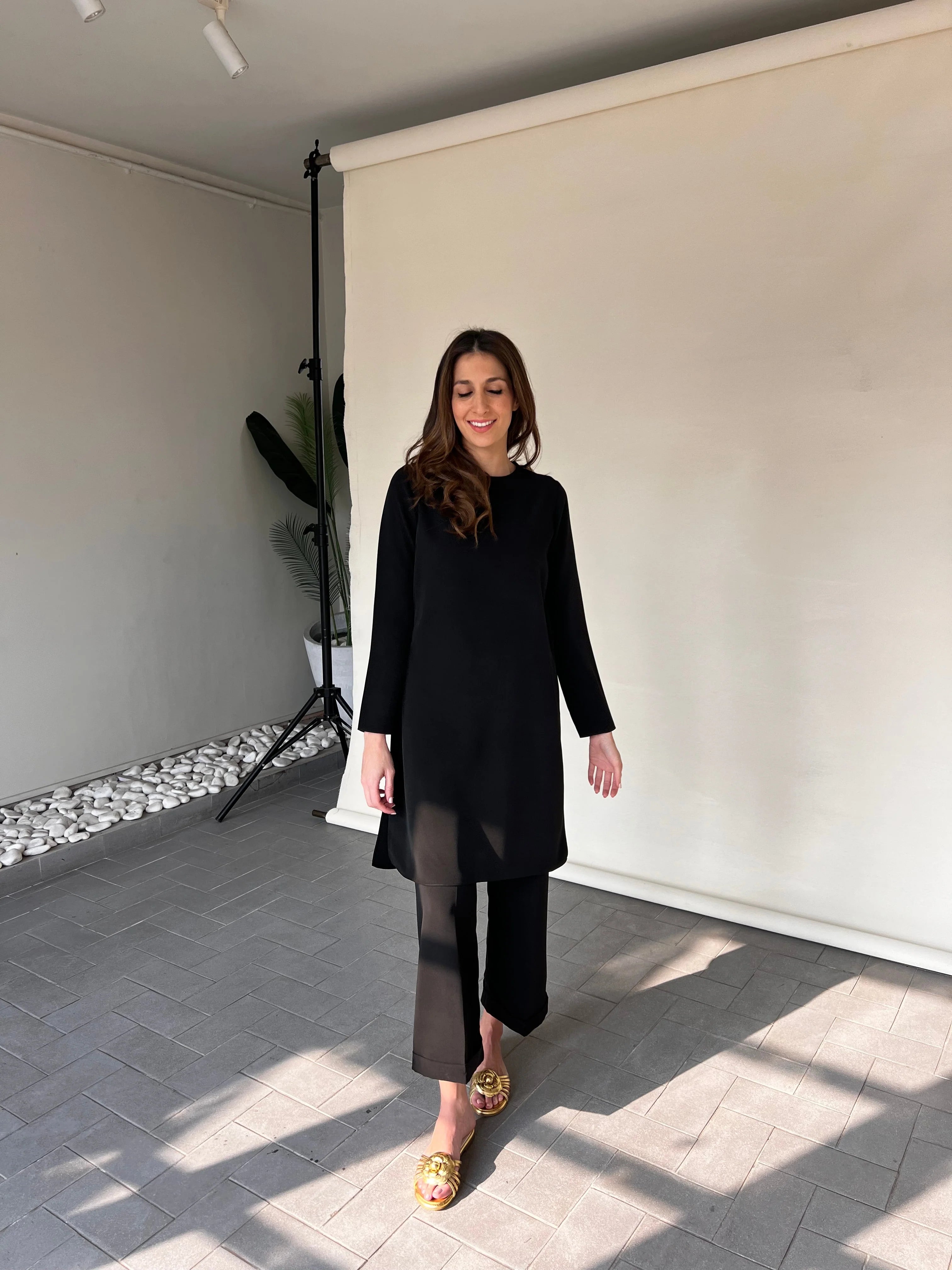 Black G Co-Ord Set