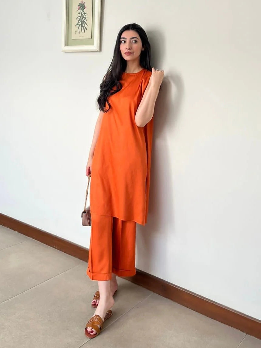 Orange G Co-Ord Set