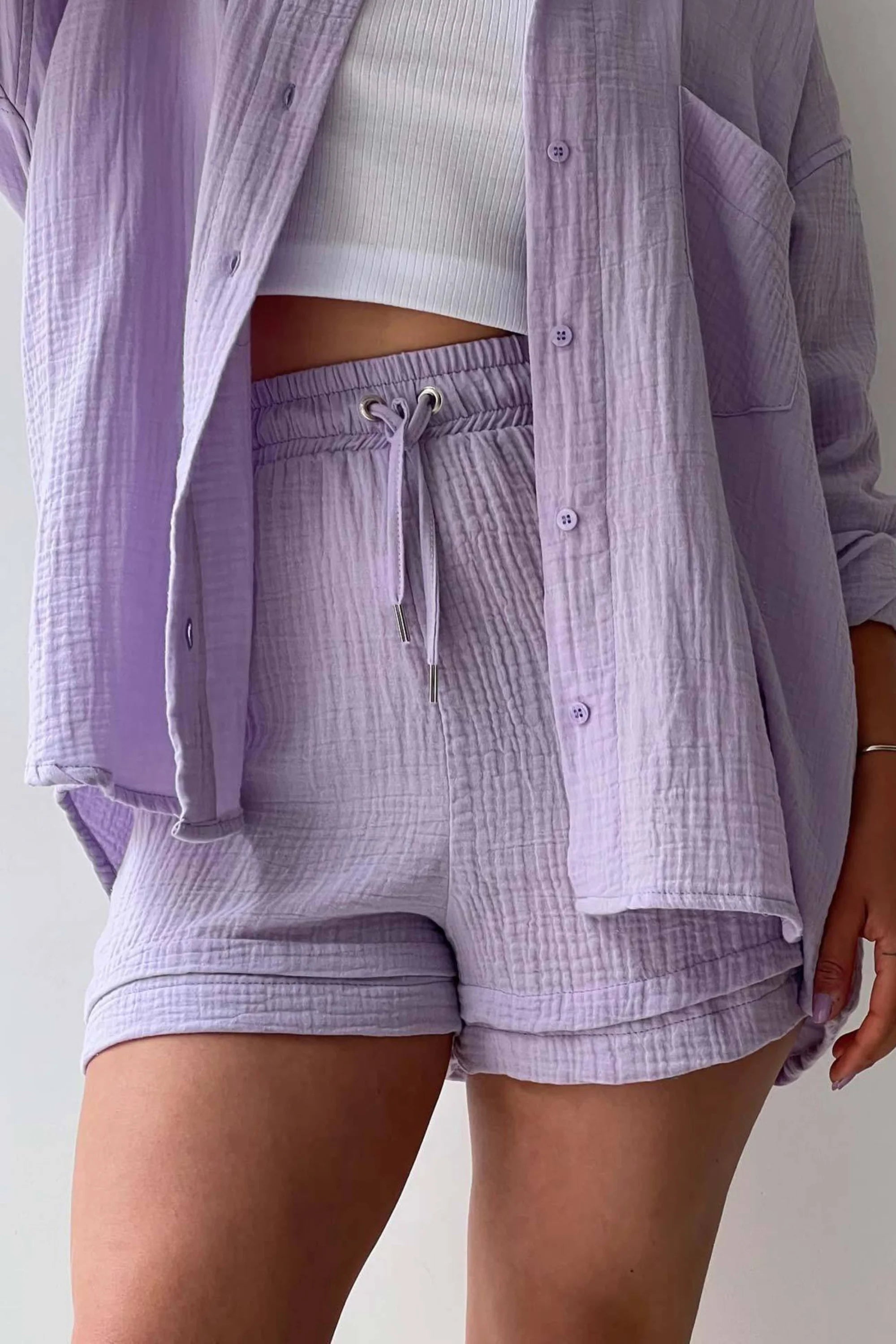 Women’s Cotton Two-Piece Set