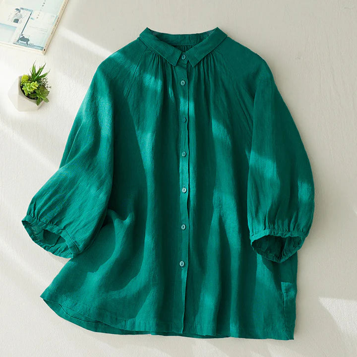 WOMEN COTTON PLAIN TOP