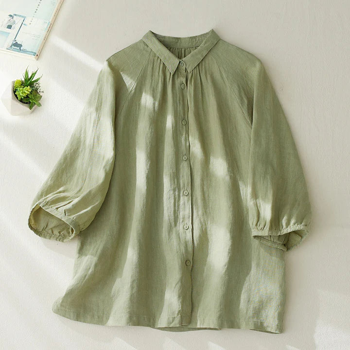 WOMEN COTTON PLAIN TOP