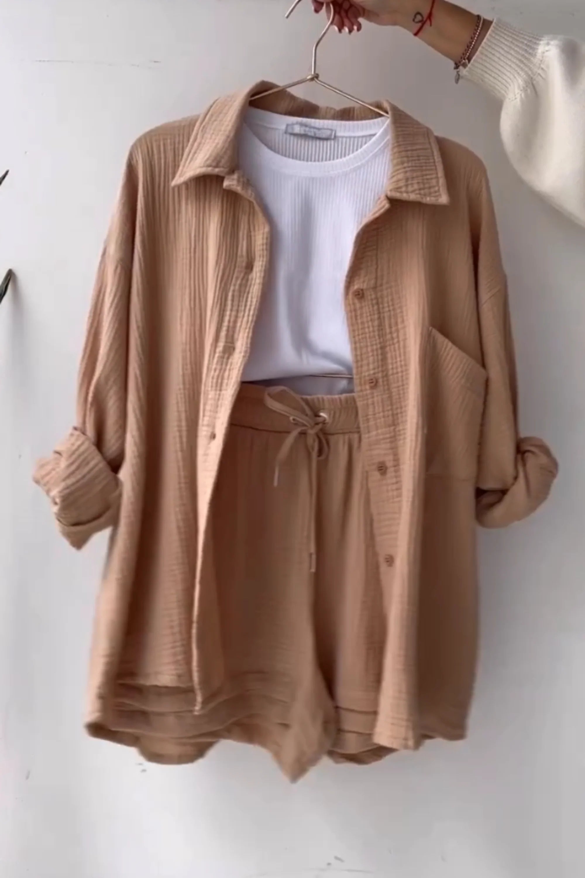Women’s Cotton Two-Piece Set