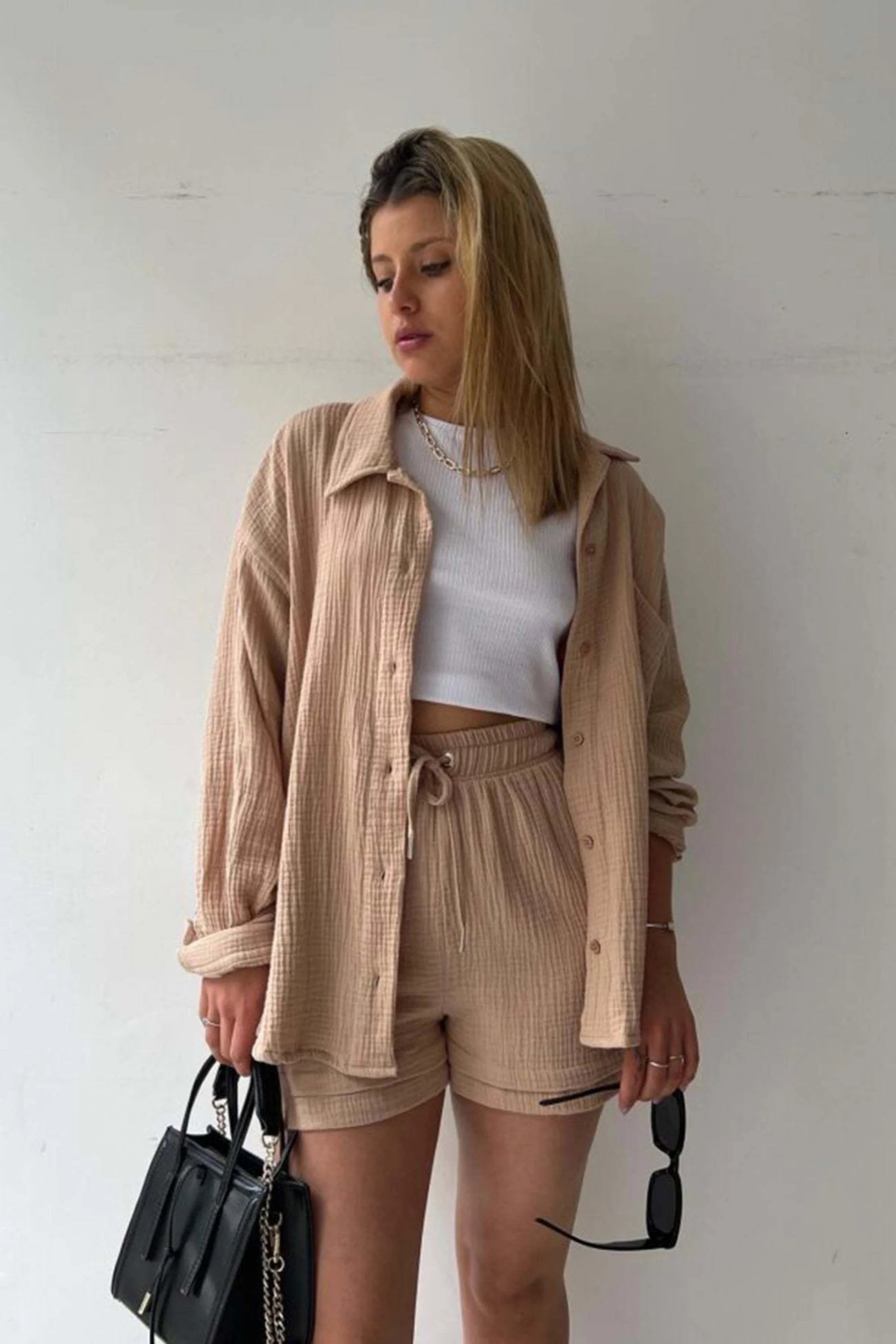 Women’s Cotton Two-Piece Set
