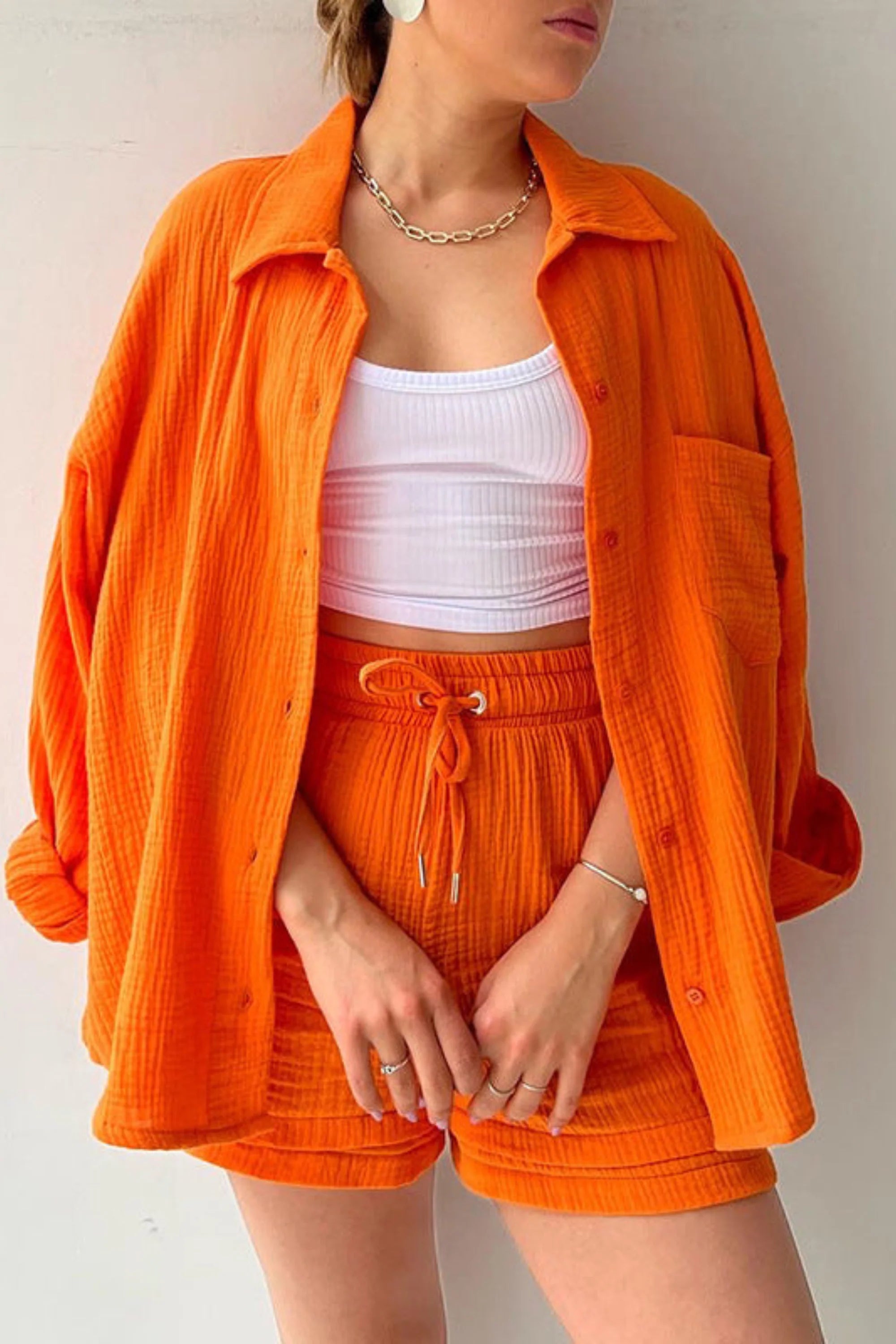 Women’s Cotton Two-Piece Set