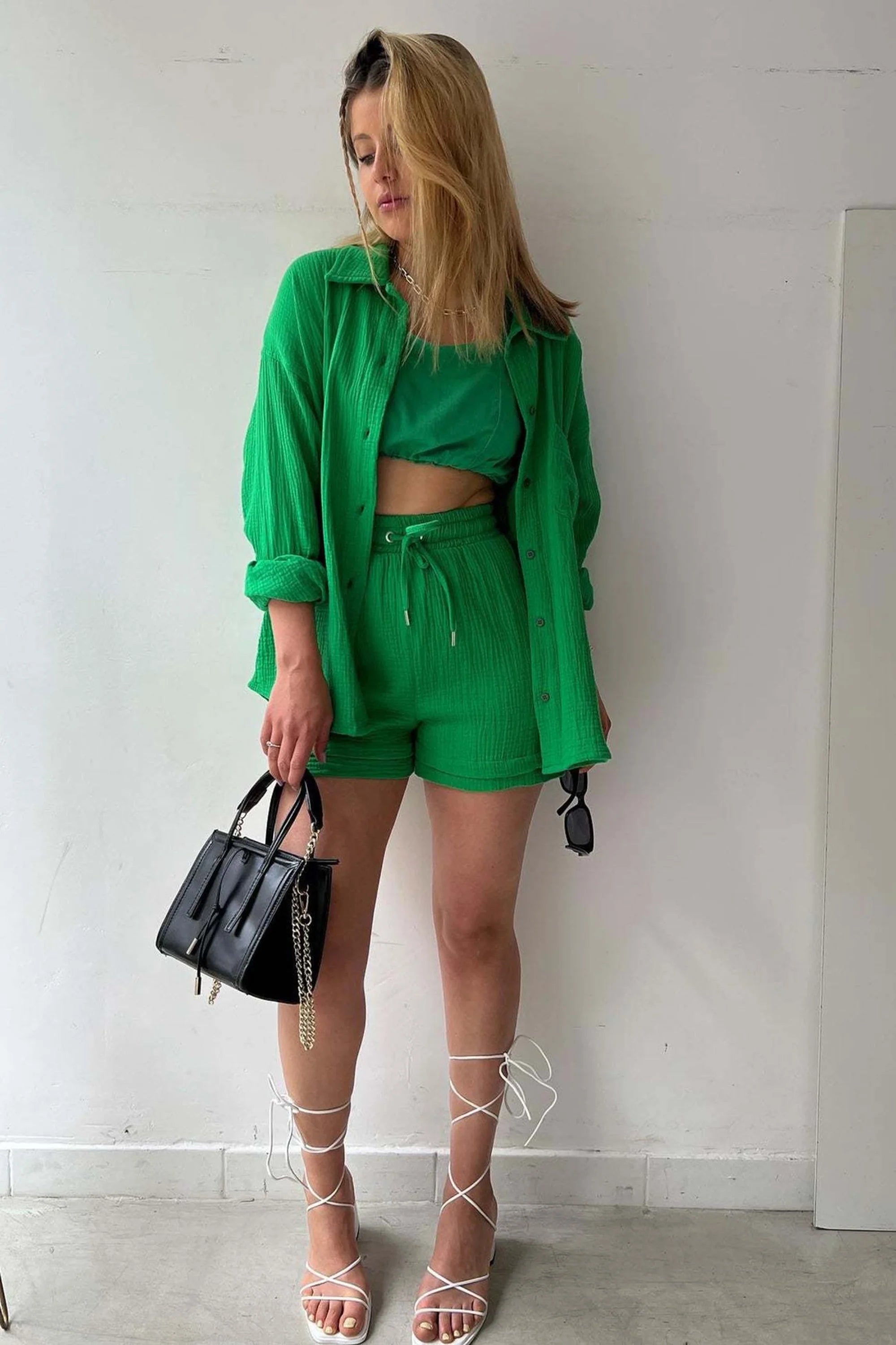 Women’s Cotton Two-Piece Set
