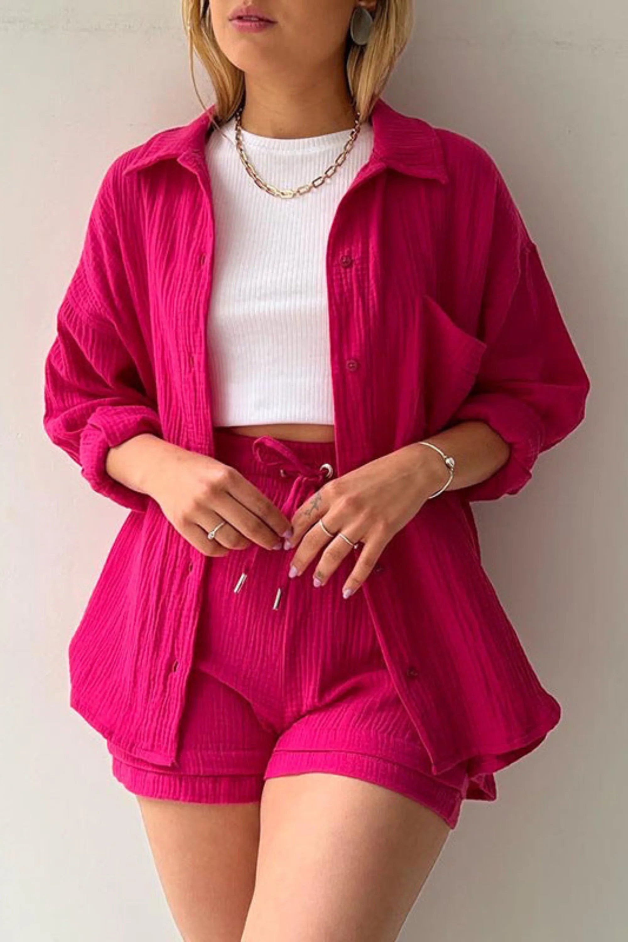 Women’s Cotton Two-Piece Set