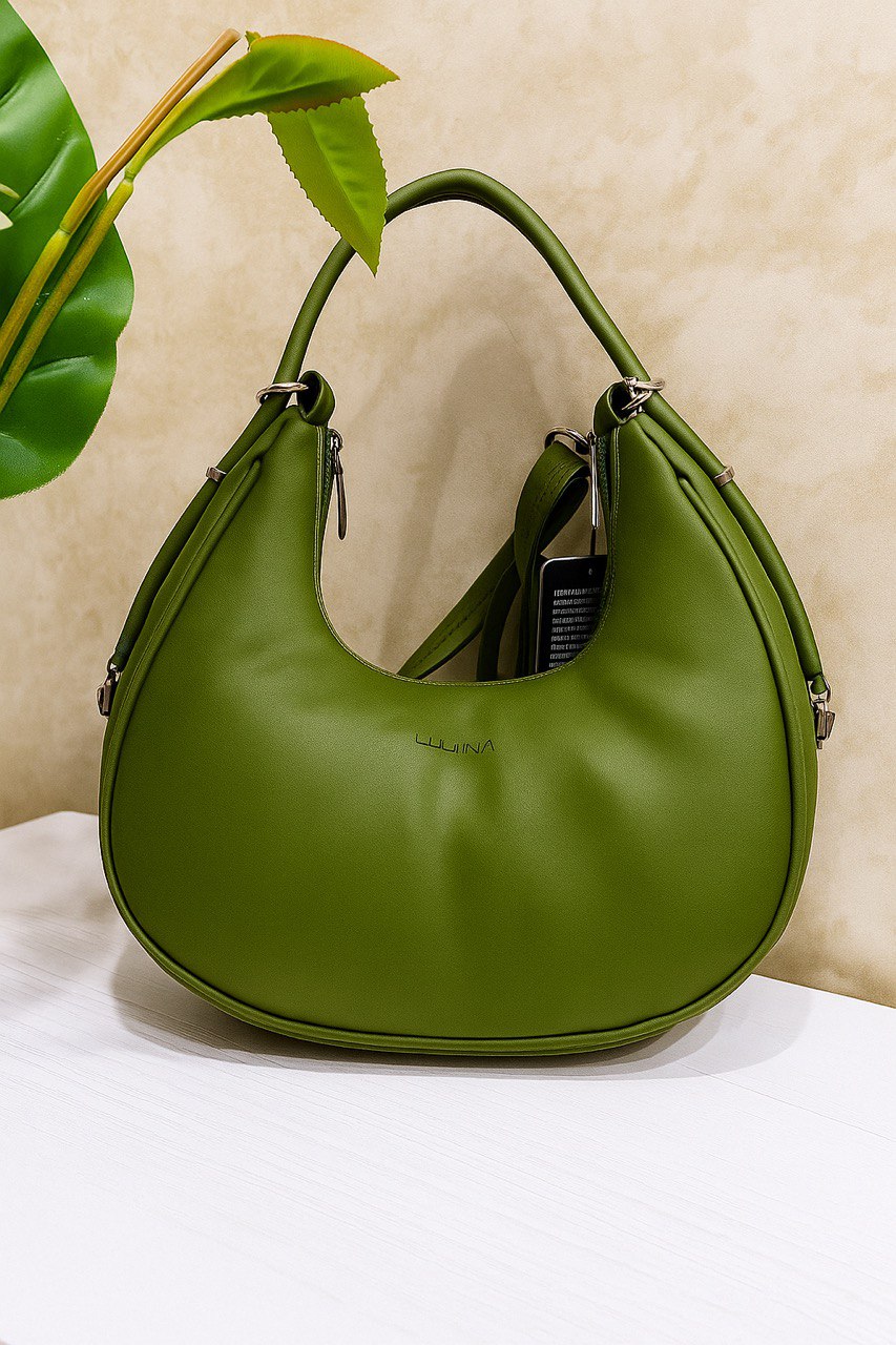 Structured Hobo Bag