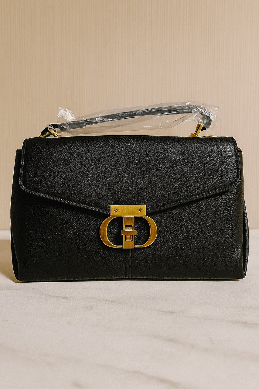 Women Solid Structured Satchel Bag