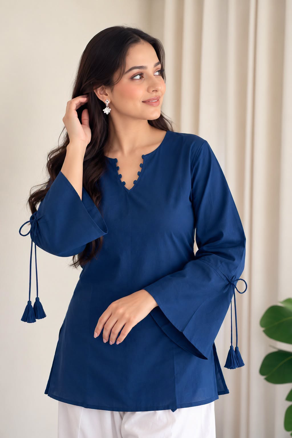 Women Cotton Farsi Co-Ord Set