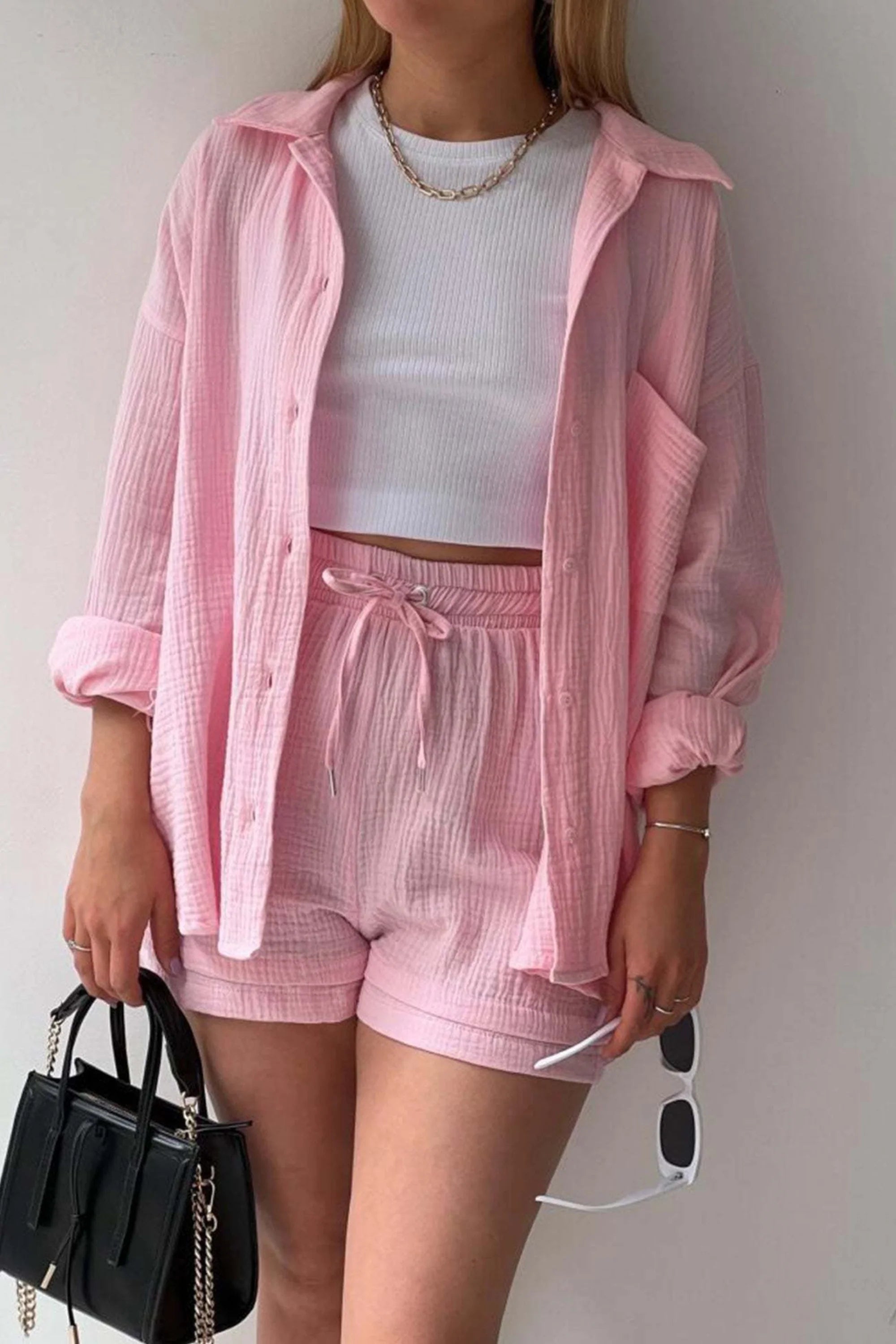 Women’s Cotton Two-Piece Set