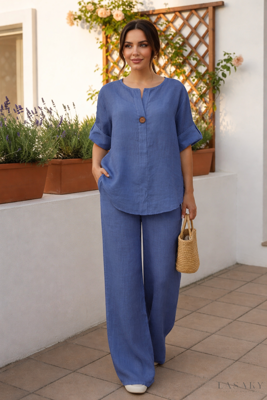 Women's Cotton Two Piece Sets