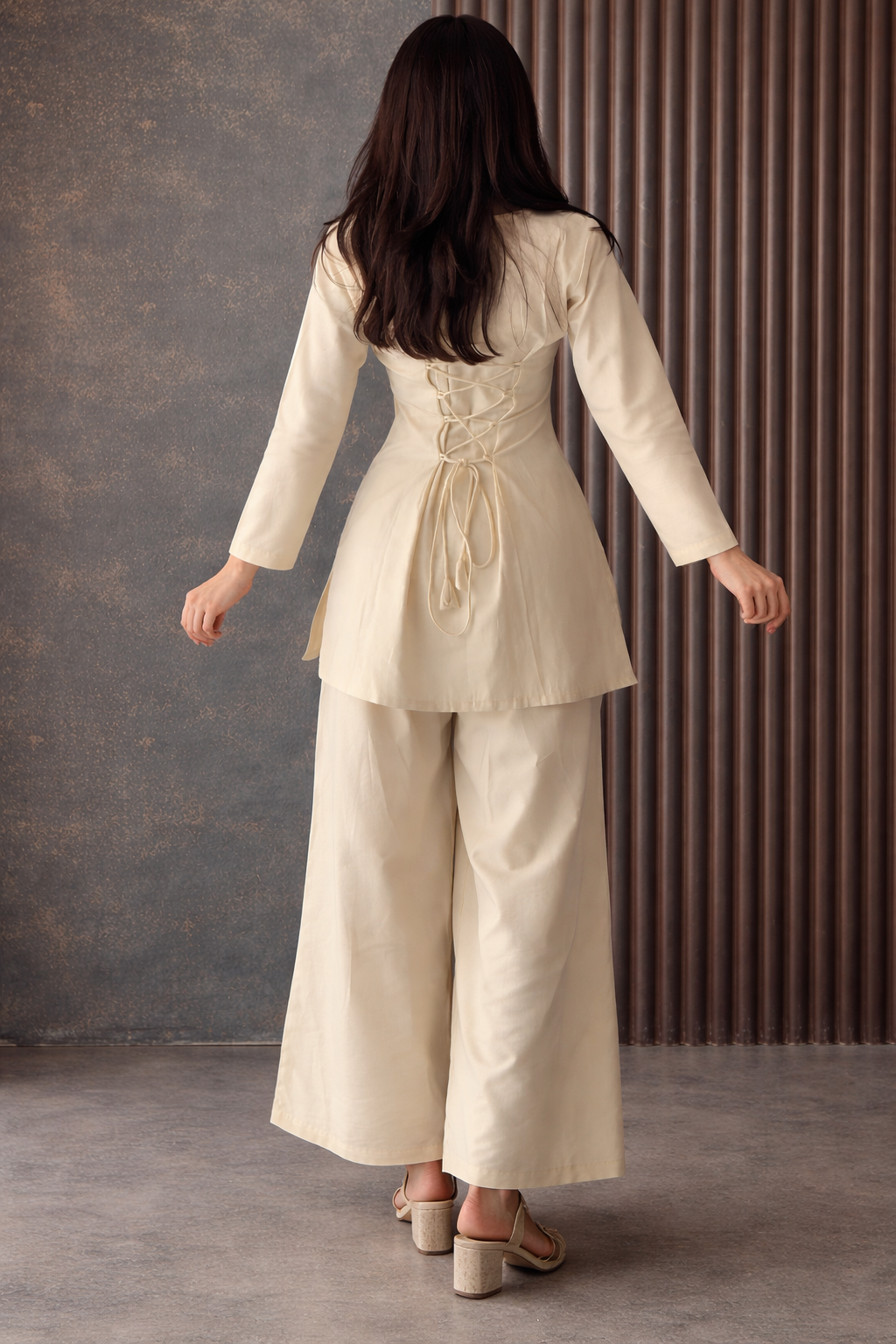 Two-Piece Cotton Co-ord Set.