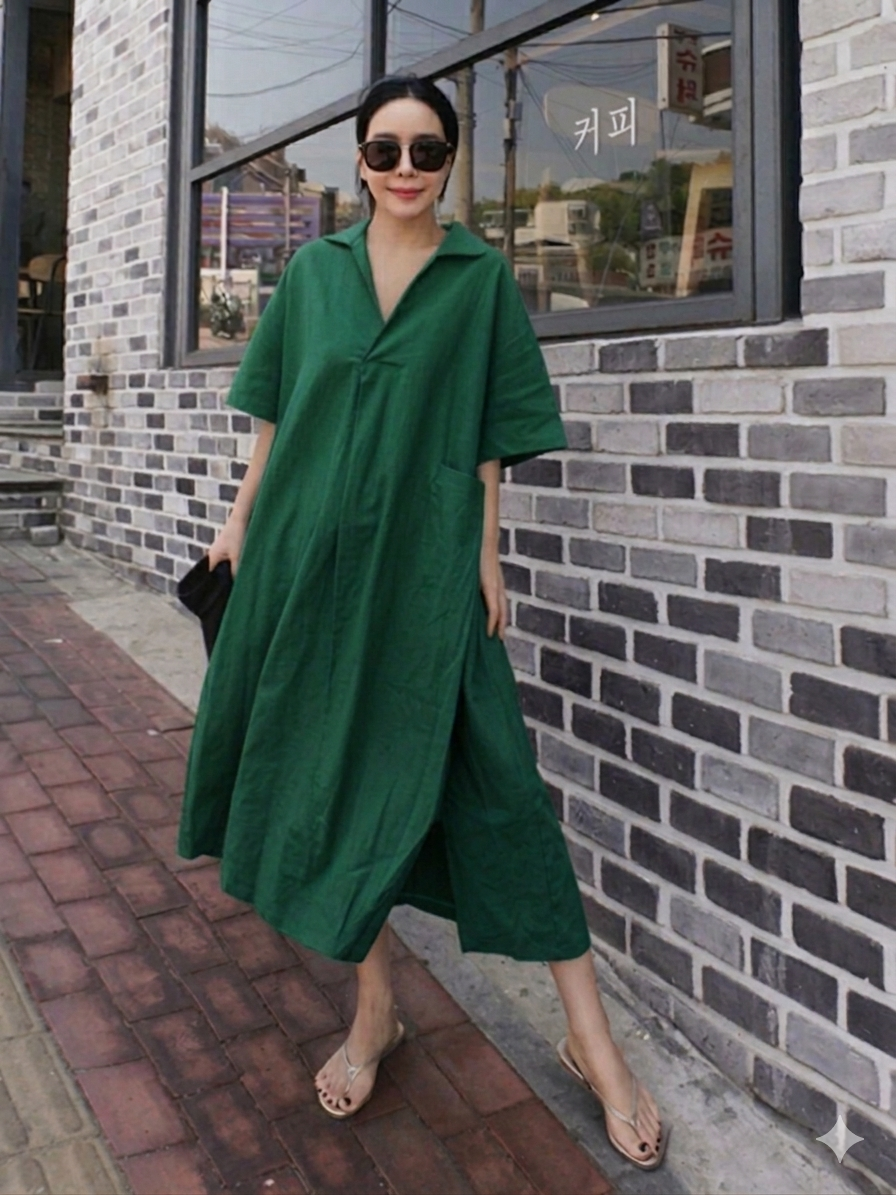 Women Casual Long Plain Co-Ord Set