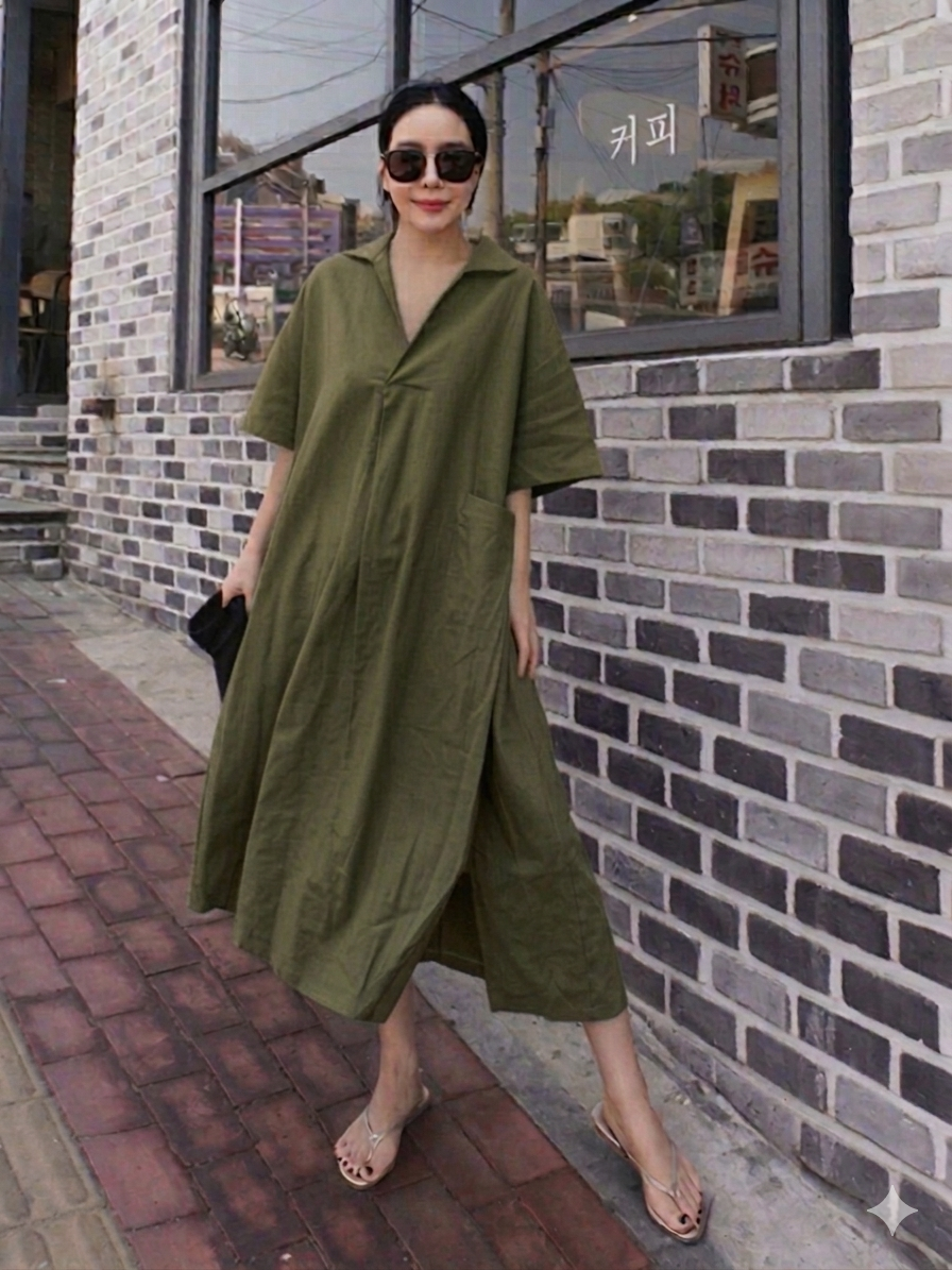 Women Casual Long Plain Co-Ord Set