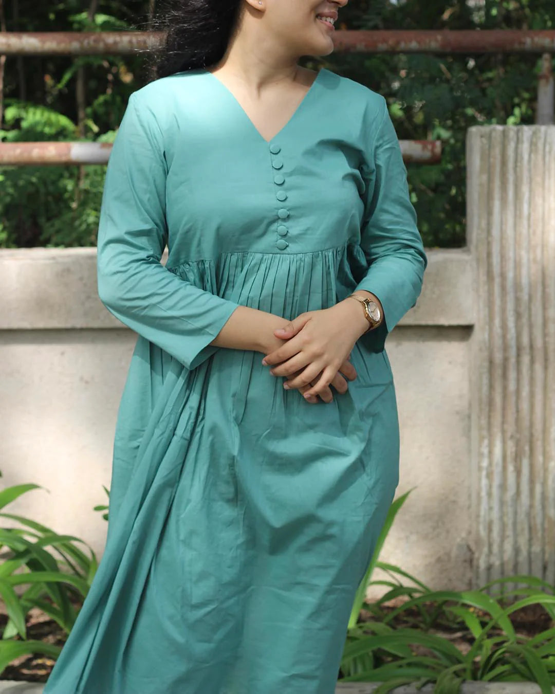 Sky Cotton Kurta Set