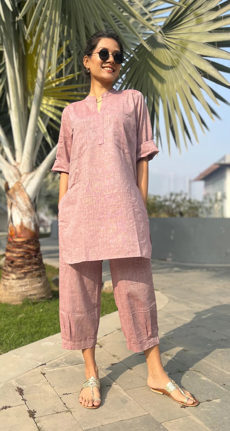 Women Casual Solid Co-Ord Set