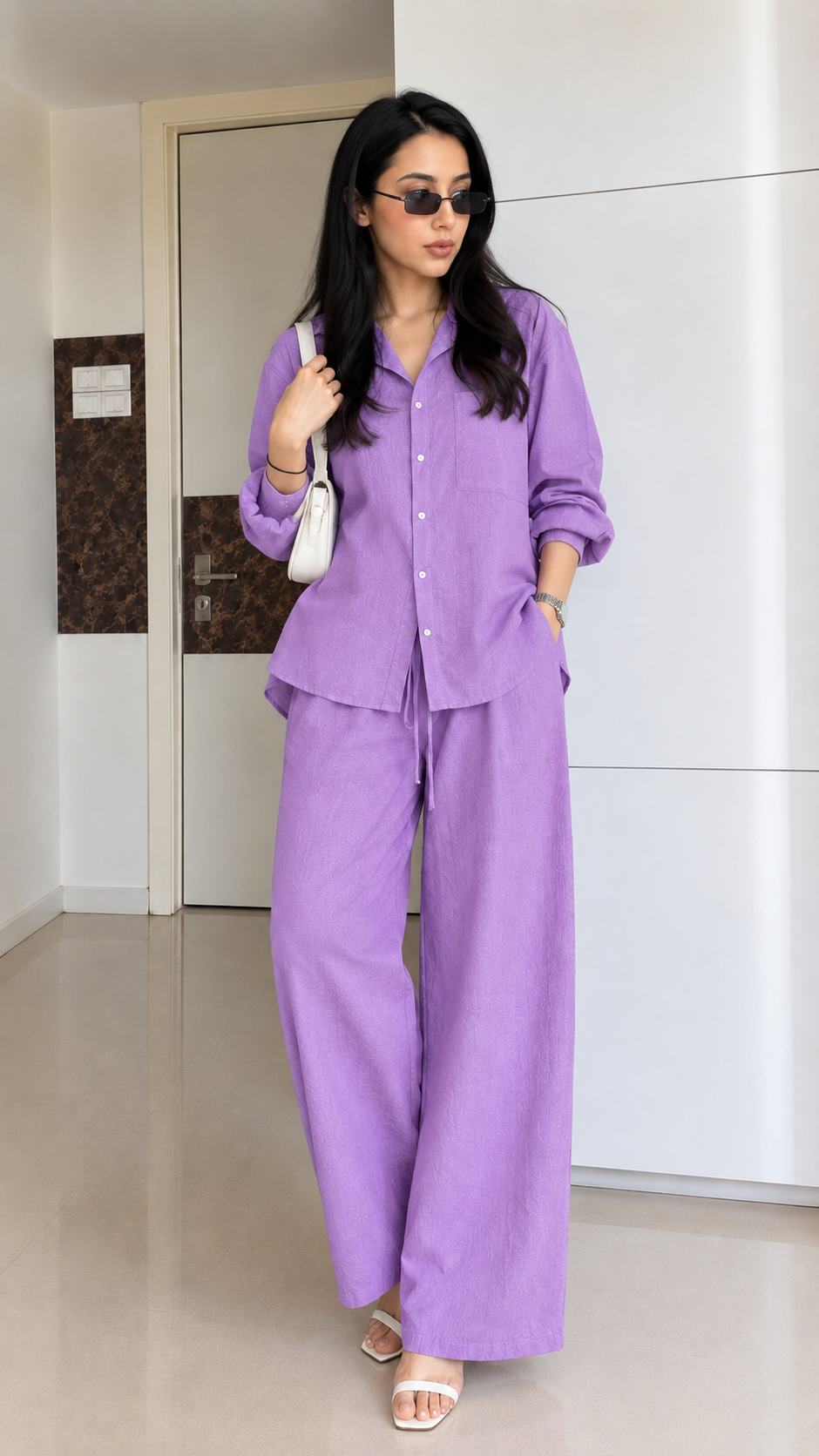 Women’s Cotton Two-Piece Set