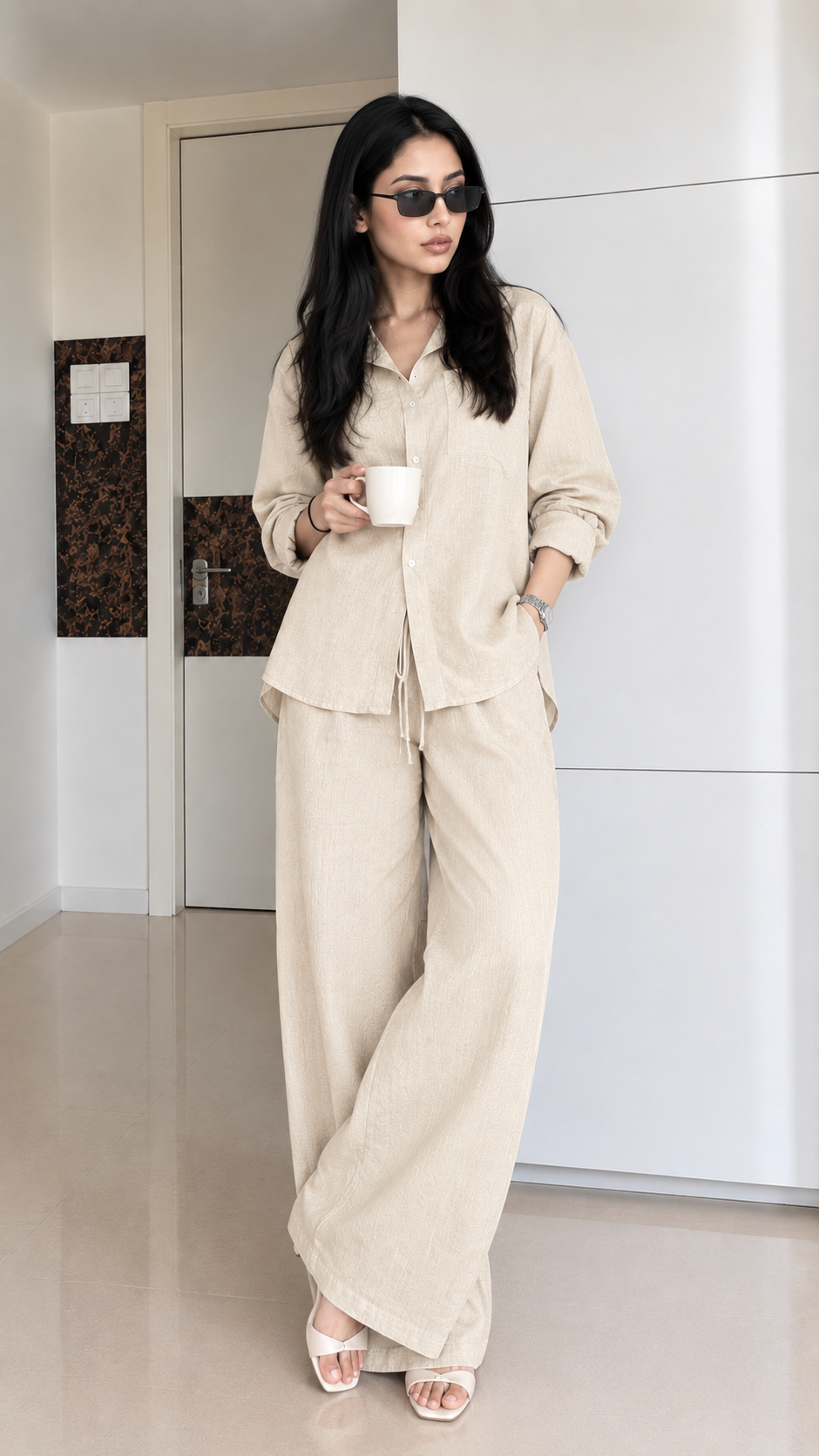Women’s Cotton Two-Piece Set