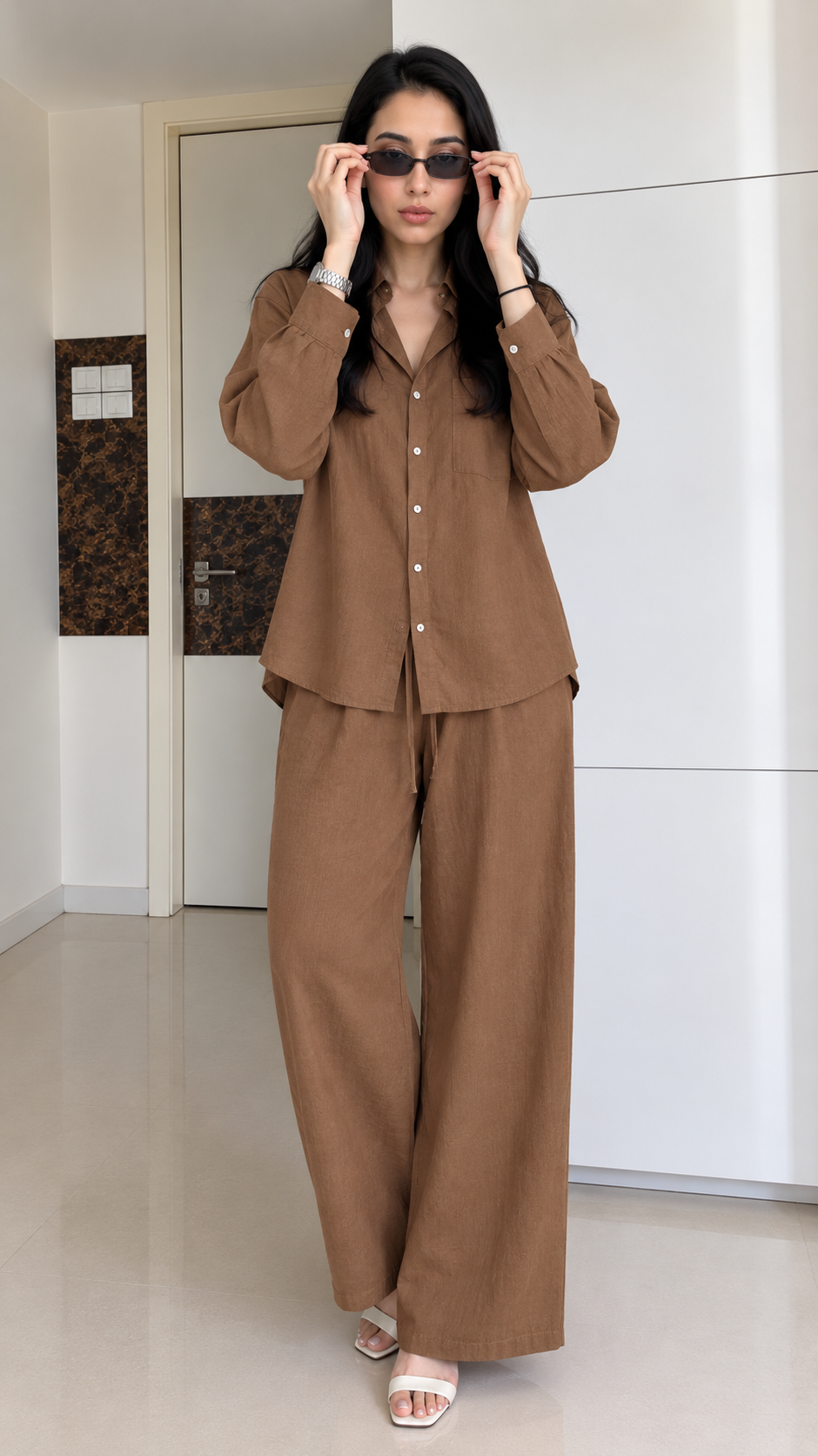 Women’s Cotton Two-Piece Set