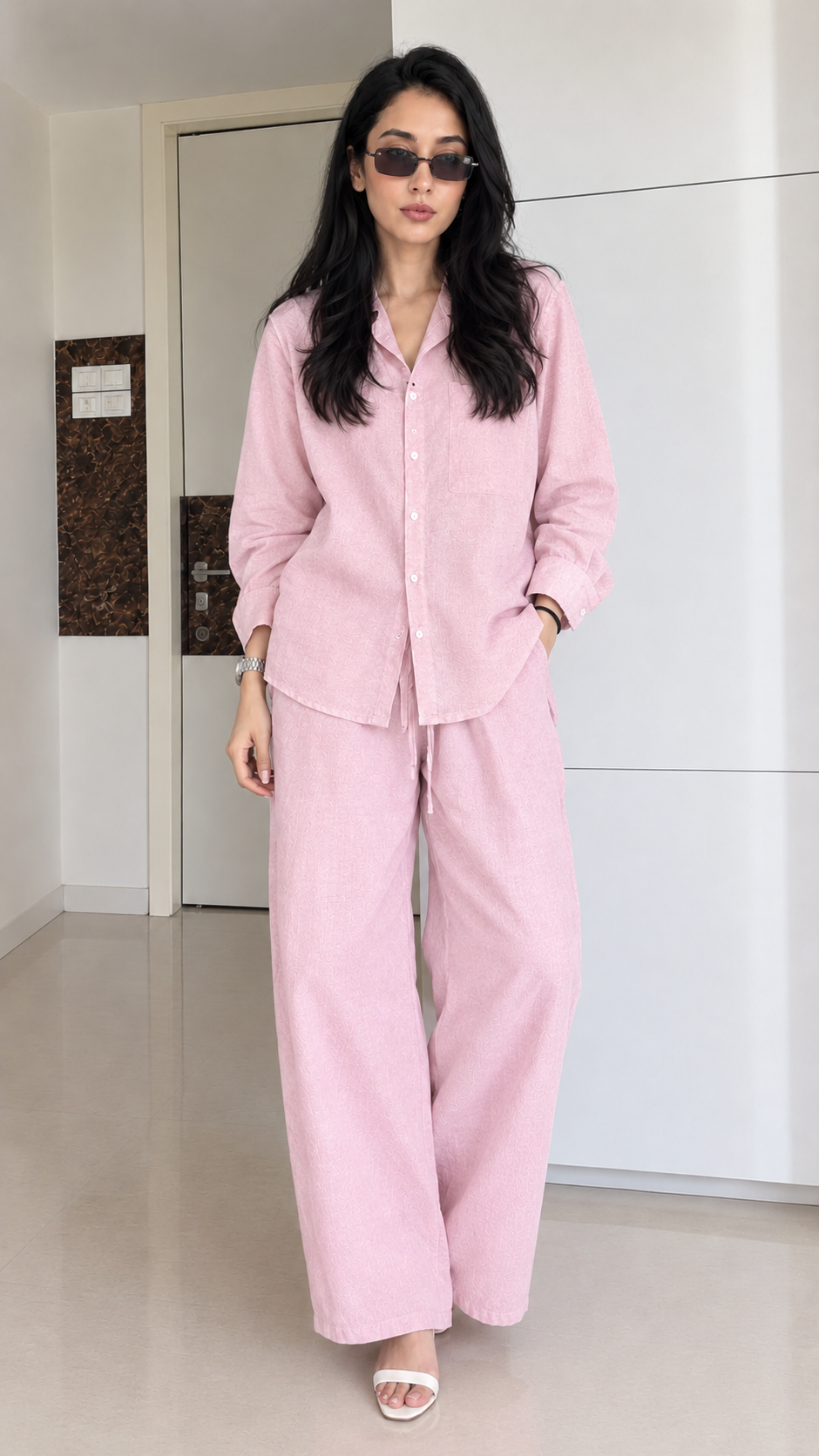 Women’s Cotton Two-Piece Set