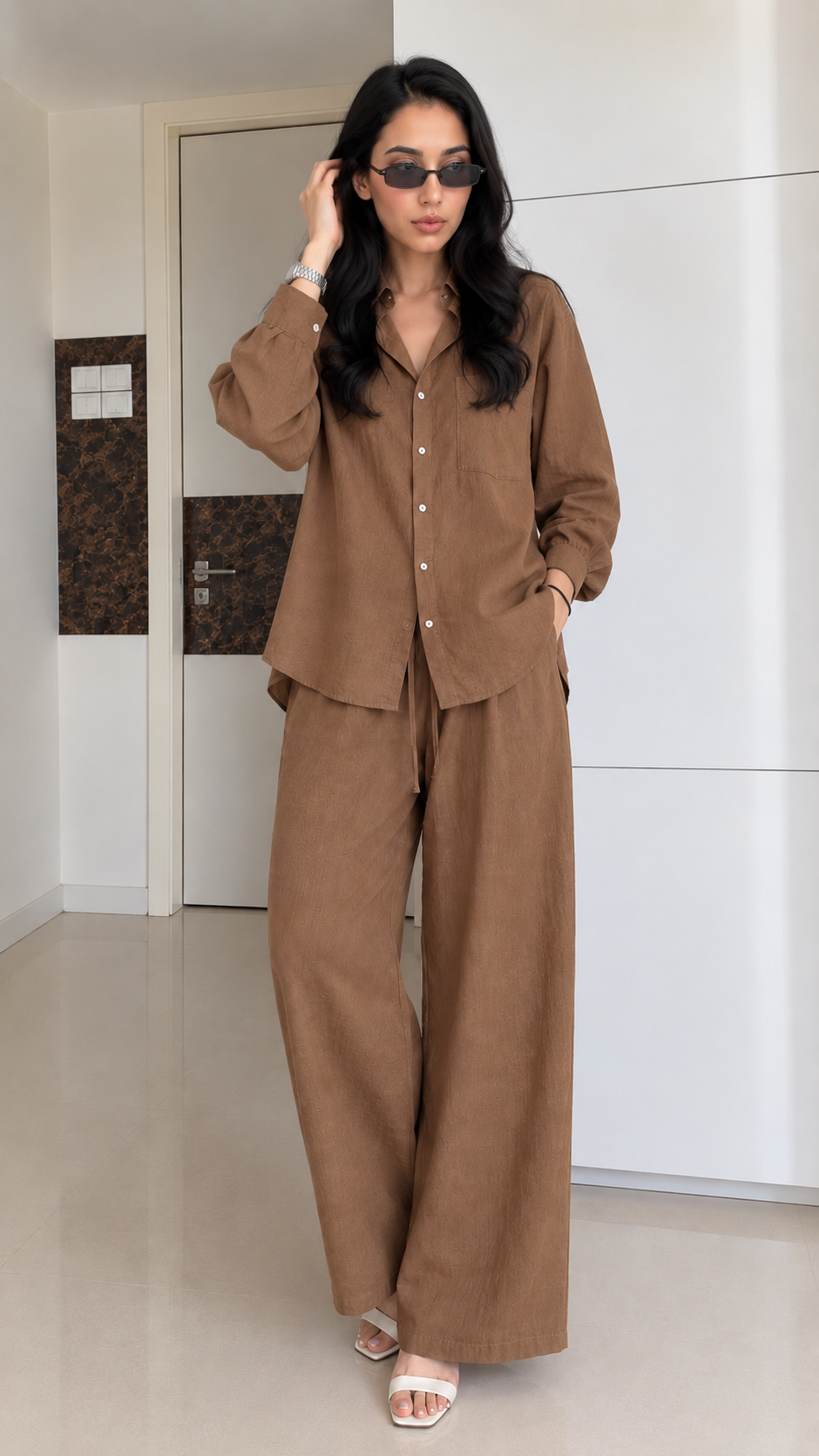 Women’s Cotton Two-Piece Set