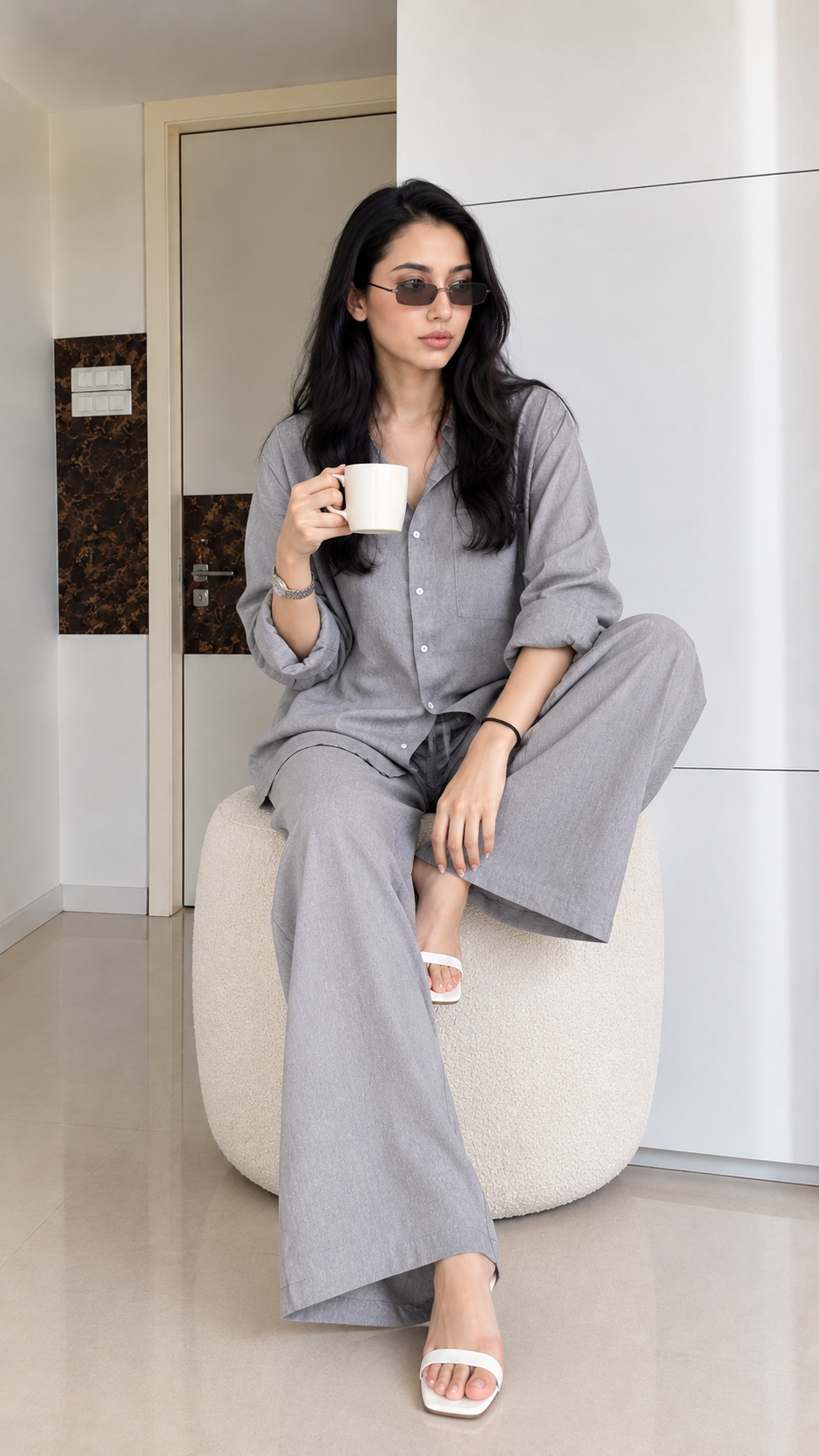 Women’s Cotton Two-Piece Set