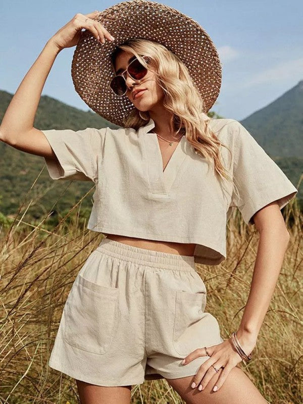 Women Top & Short Co-Ord Set